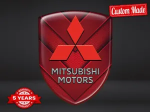 Mitsubishi Adesivi Lunotto Auto Stile Corse Regolabili